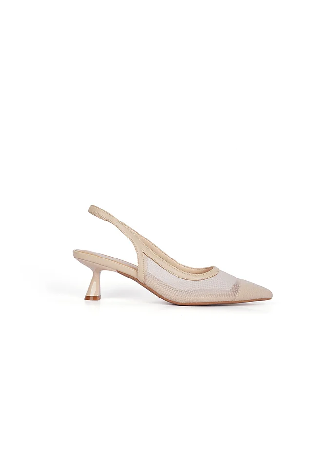 كابلي صنادل نسائية بكعب عصري