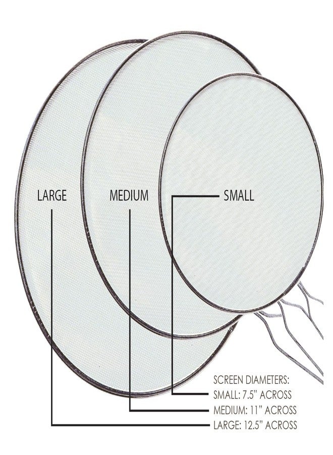 Home Basics 3-Piece Splatter Screen Set - Image 3