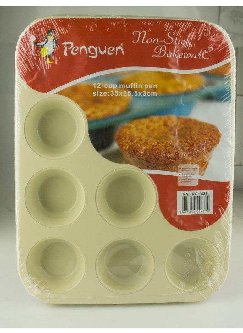 Penguen Penguin Cake Mold 12 Pcs Ceramic 