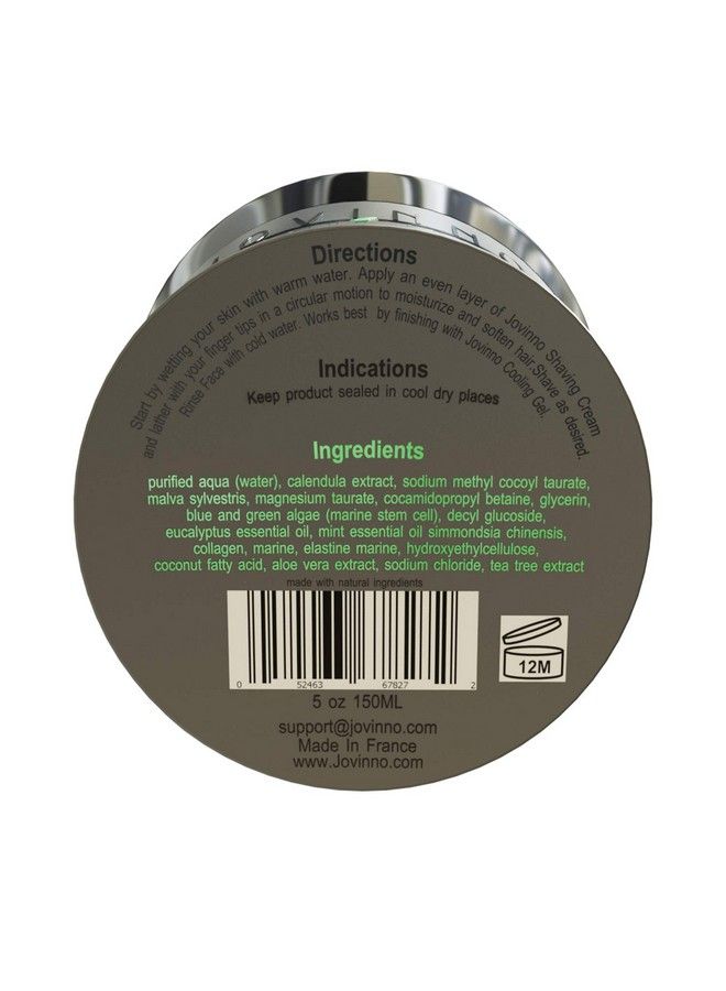 Jovinno Premium Natural Shaving Cream 5Oz Made In Ƒrance - Image 5