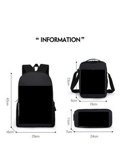 FORTNITE Backpack for primary and secondary school students, backpack for children, anime cartoon backpack, pencil case  - Image 2