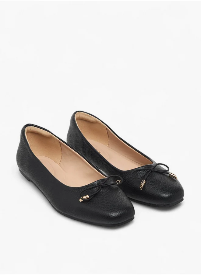 سيليست Women's Bow Detail Ballerina Shoes
