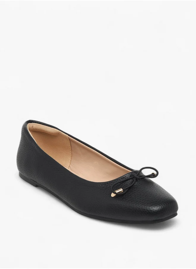 سيليست Women's Bow Detail Ballerina Shoes