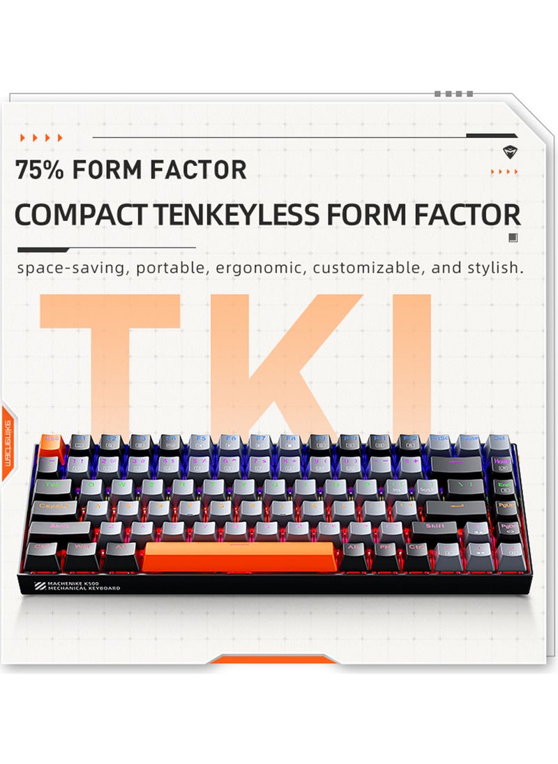 84 Keys Wired Mixed Light Keyboard Gaming Keyboard With Mechanical Brown Switch - pzsku/ZA605F2DEC82BF56A157DZ/45/_/1689322108/6a5bec50-4b6c-453d-a77f-d8f9f7106734