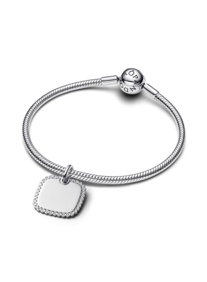 باندورا قلادة مربعة بتعليقة - Image 3