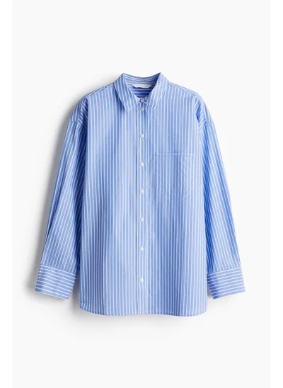 اتش اند ام Loose-fit cotton shirt
