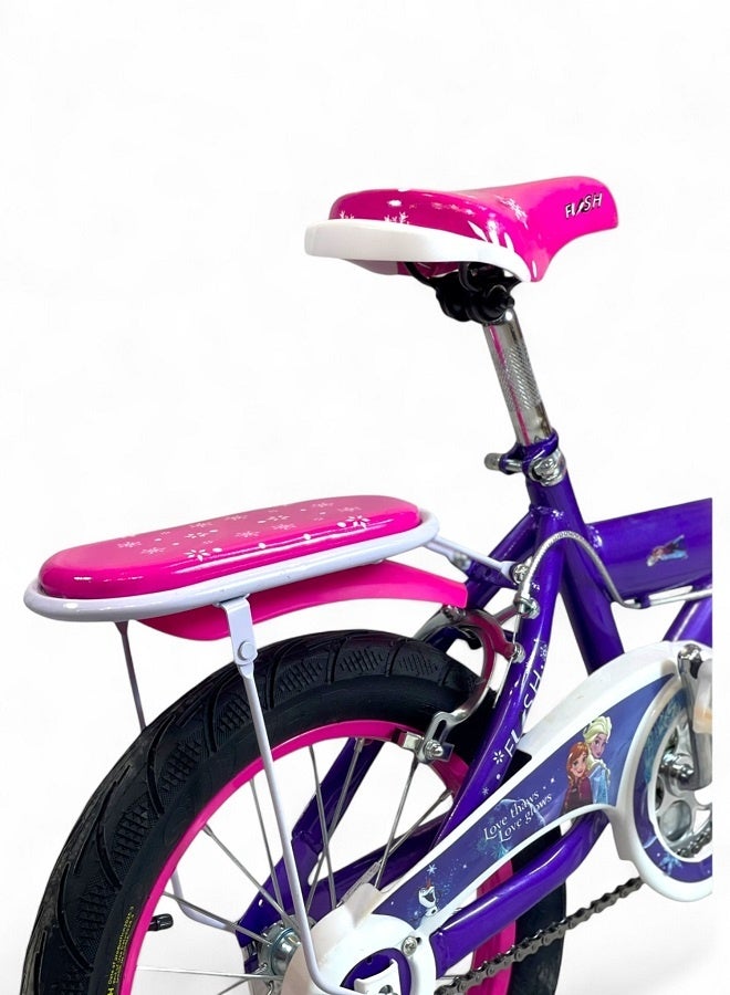 فلاش دراجة اطفال بناتي فيها اصوات وانوار من فلاش - لون فوشيا - مقاس 20 من 8 سنوات ل12 سنوات - الوكيل الرسمية في مصر المنتج GTG TOYS - Image 5