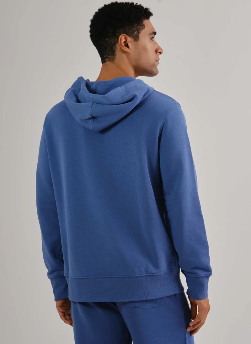 غانت Gant Regular Fit Shield Full Zip Hoodie