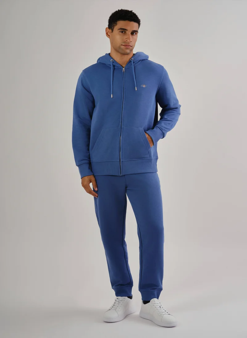 غانت Gant Regular Fit Shield Full Zip Hoodie