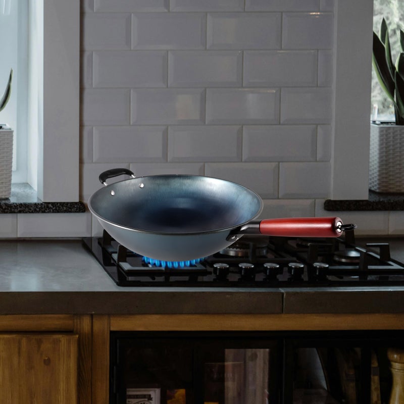 🍳 مقلاة ستير فراي بطبقة غير لاصقة مثالية للطبخ على موقد غاز - Image 5