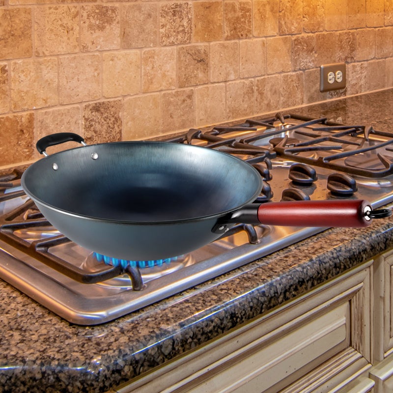 🍳 مقلاة ستير فراي بطبقة غير لاصقة مثالية للطبخ على موقد غاز - Image 3