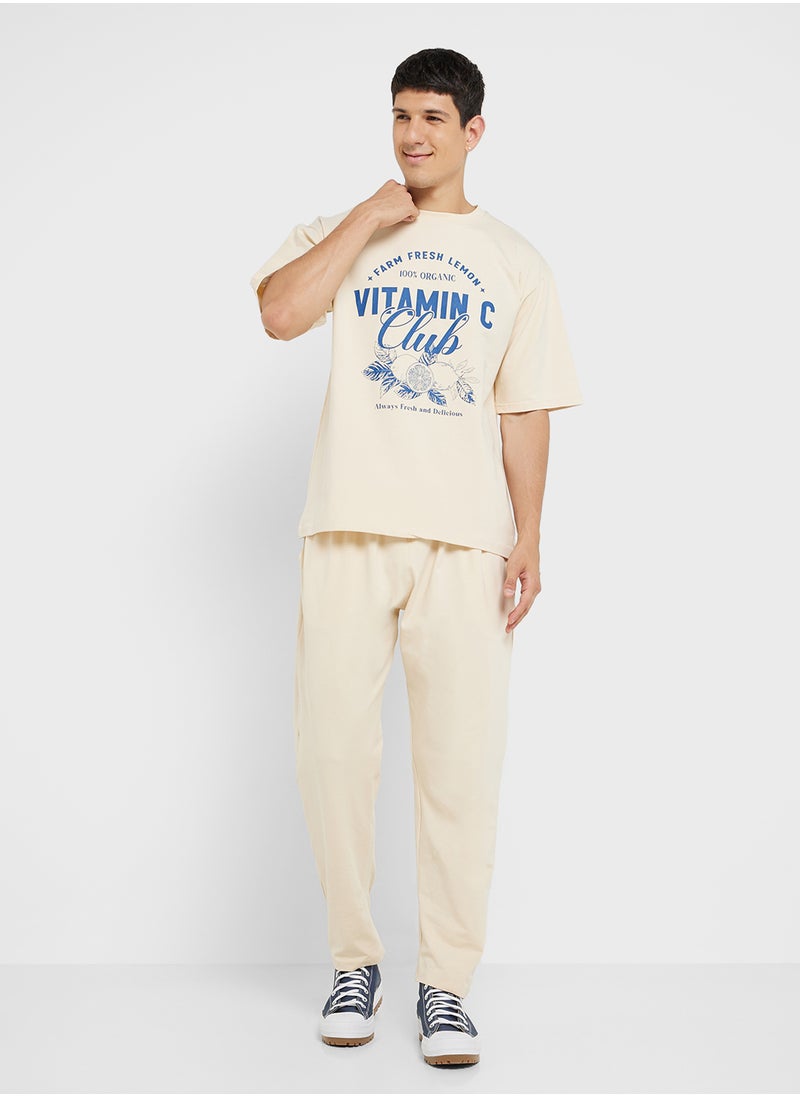 Seventy Five T-Shirts And Pants Co-Ords Sets  - Image 1