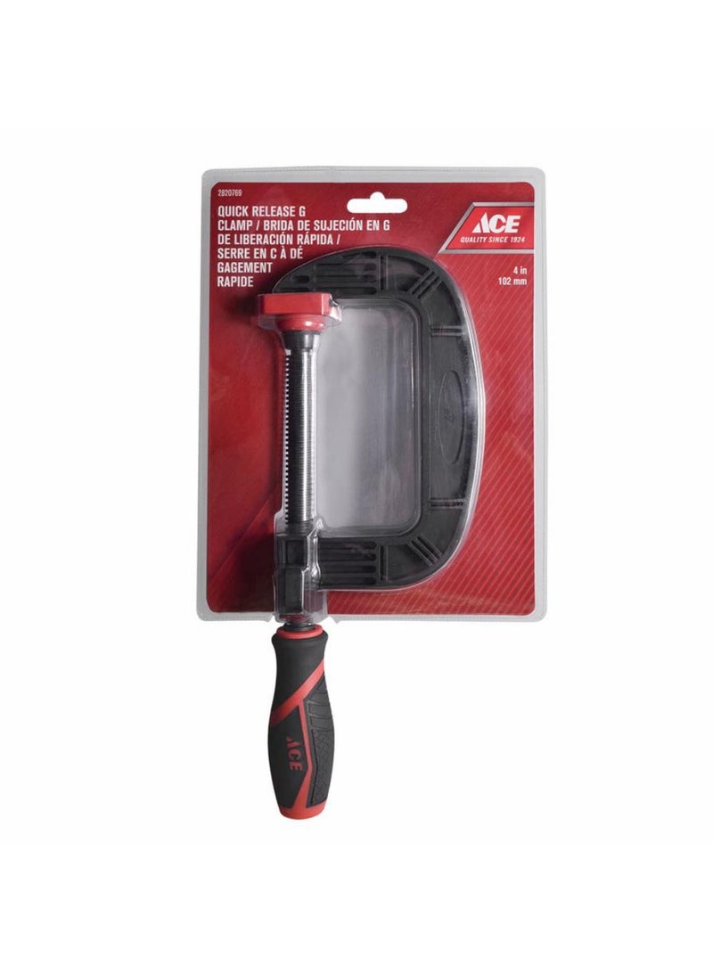 ACE Quick Release G Clamp 10.2 Cm
