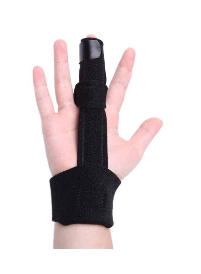 Generic SAFENHAND Finger Splint Finger Support Splint Adjustable Knuckle Immobilizer Braces Adjustable Finger Splint for Straightening Broken Fingers, Injuries  - Image 1