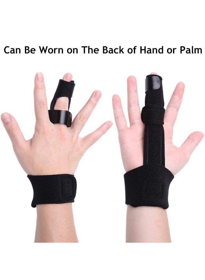 Generic SAFENHAND Finger Splint Finger Support Splint Adjustable Knuckle Immobilizer Braces Adjustable Finger Splint for Straightening Broken Fingers, Injuries  - Image 5