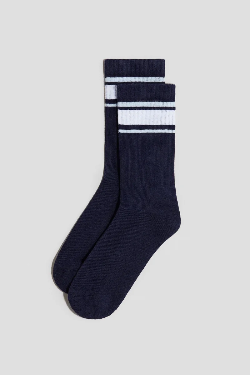H&M 5-pack ribbed socks
