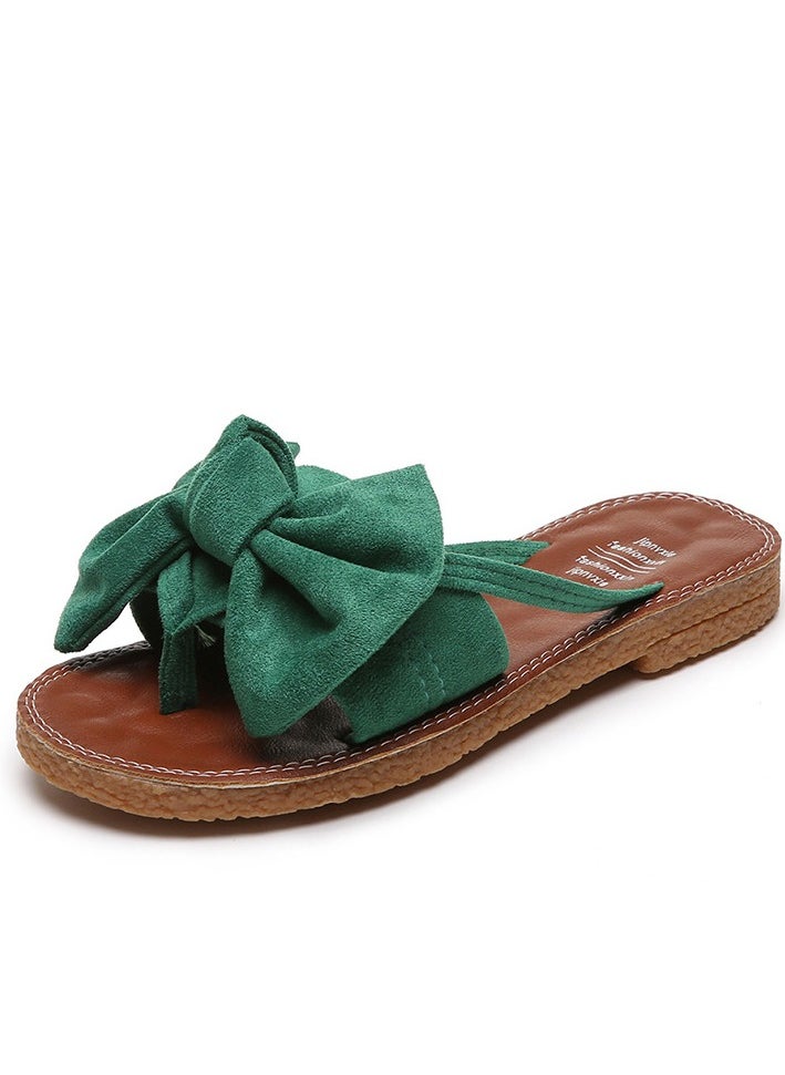 KUYING New Fashion Outgoing Flat Bottom Slippers  - Image 1
