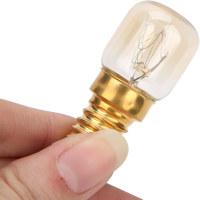 Estinkv2fqn79yri 11 E14 Microwave Oven Light Bulbs 10Pcs 15W High Temperature Resistance Brass Base Replacement Parts - Image 2
