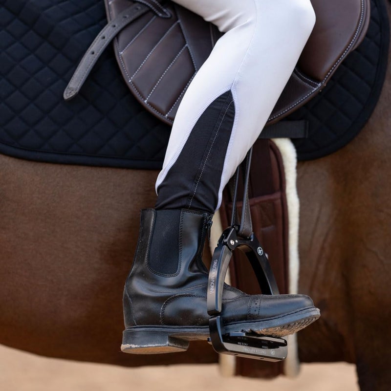 TuffRider Women's Starter Front Zip Paddock Boots, Mocha, 8 - Image 5