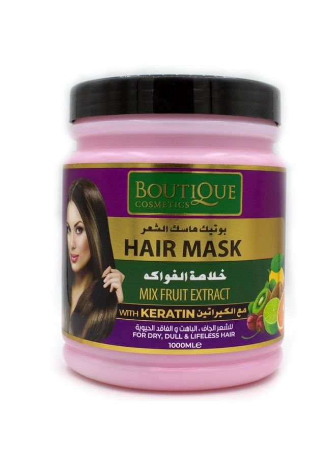 بوتيك ماسك الشعر خلاصة الفواكة 1000مل - Image 2