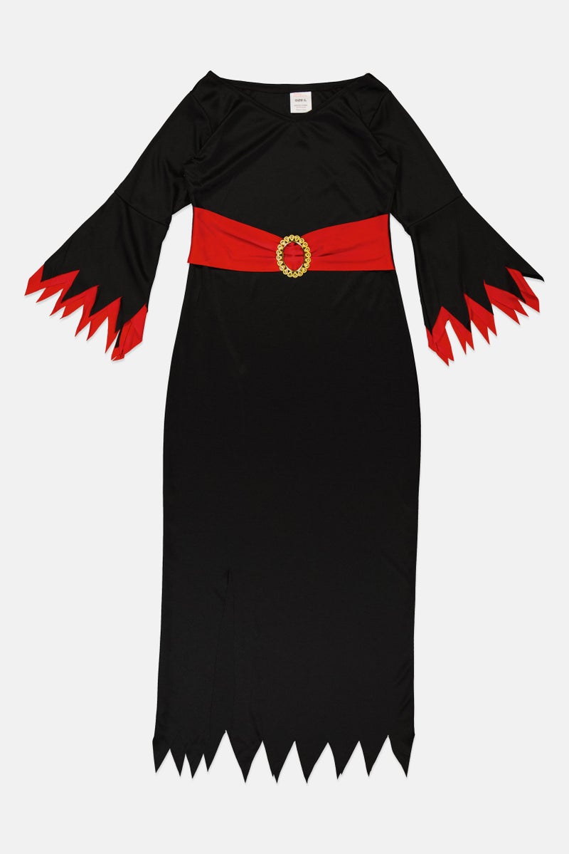 Chamdol Witch Girl Halloween Costume, Black - Image 3