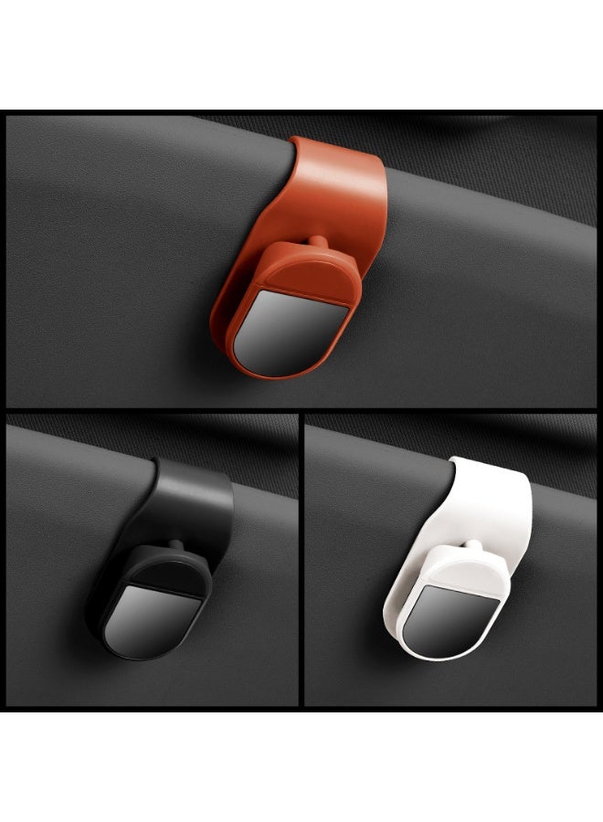 3pcs Car Eyeglass Storage Clip Sun Visor Sunglasses Holder Ticket Card Eyeglasses Clip for Car Interior Accessories - Image 2