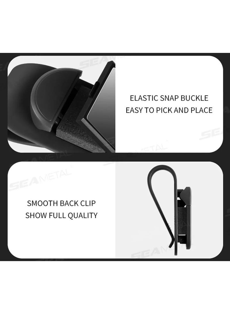 3pcs Car Eyeglass Storage Clip Sun Visor Sunglasses Holder Ticket Card Eyeglasses Clip for Car Interior Accessories - Image 5