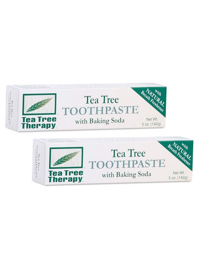 Tea Tree Therapy Toothpaste With Baking Soda 5 Oz (Pack Of 2) - Image 1