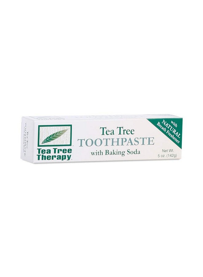 Tea Tree Therapy Toothpaste With Baking Soda 5 Oz (Pack Of 2) - Image 2