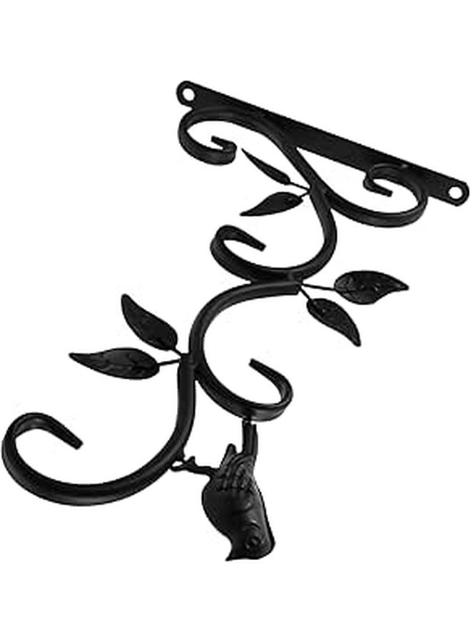 حامل نباتات معلق على الحائط من ميليستين، خطاف حديدي لحامل أواني الزهور الخارجي، مناسب لشرفة الحديقة، مُغذي الطيور والفوانيس - Image 1