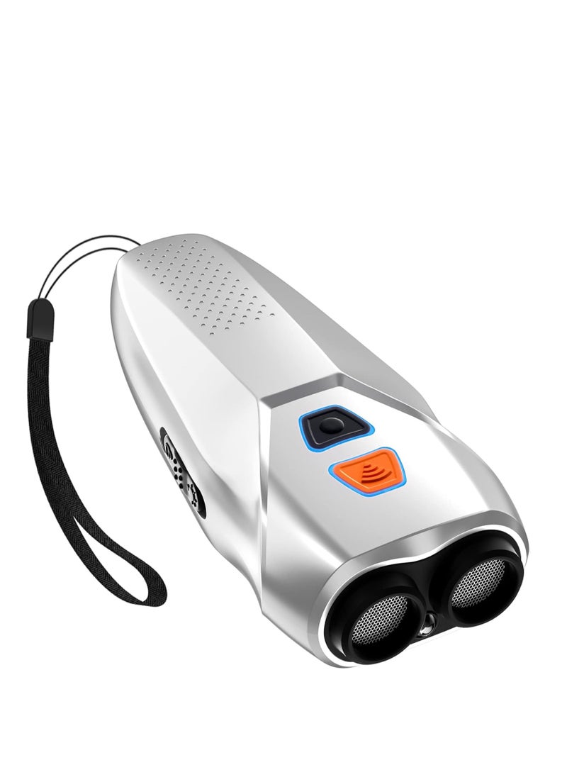 Furtey - Dog Barking Control Devices Dual Sensor Anti Barking Device with Training/Deterrent Modes Dog Whistle to Stop Barking Ultrasonic Dog Barking Deterrent with LED Flashlight 25 FT Range Rechargeable - Image 1
