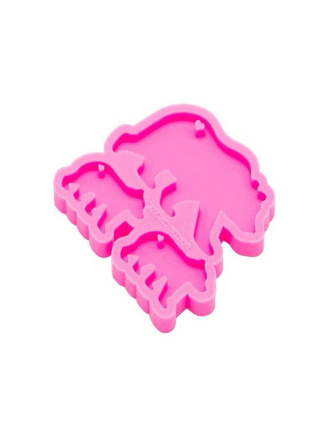 Angel Wings Super Glossy Bear Family Mold Mother and Baby Silicone Molds DIY Epoxy Resin Keychains Mould Custom Keychain Polymer Clay Moulds Earring Resin Mold - Image 4