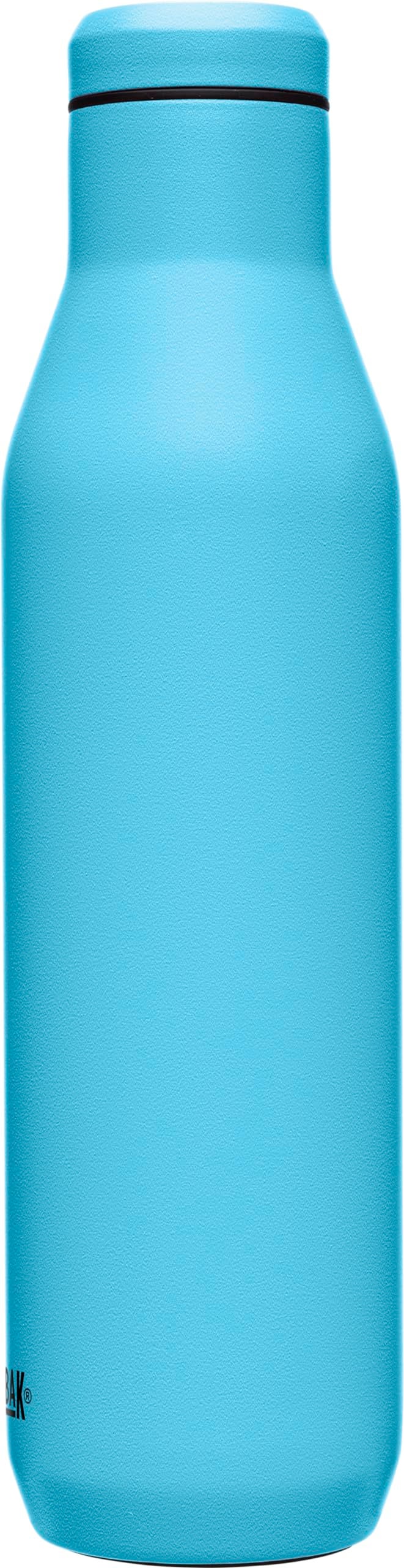 CamelBak Horizon 25oz Water Bottle - Insulated Stainless Steel - Wine Compatible - Leak Proof - Nordic Blue - Image 4