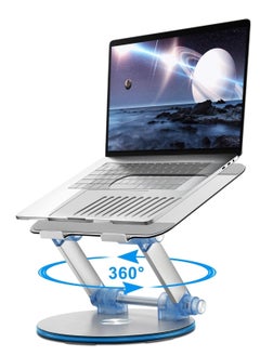 Yesido Yesido LP06 Foldable Laptop Stand - 360 Rotation - Silver  - Image 2
