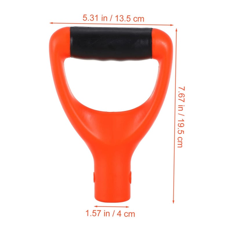 1 Piece D Shaped Grip Shovel Handle Replacement Garden Tool Accessory Easy Installation Comfortable Use Digging Outdoor Tasks - Image 3