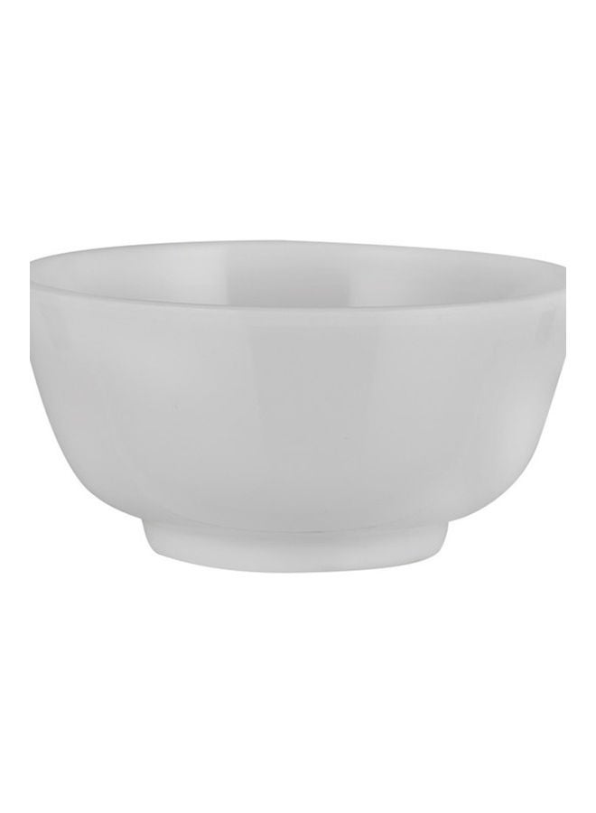 Royalford Melamineware Bowl, 4.5" Deep Serving/ Soup Bowl | RF10861 | Durable & Chip Resistant Bowl | Non-Toxic & Hygienic | White Bowl for Soup, Cereal, Salad, Ice-cream, Dessert 4.5inch - Image 1