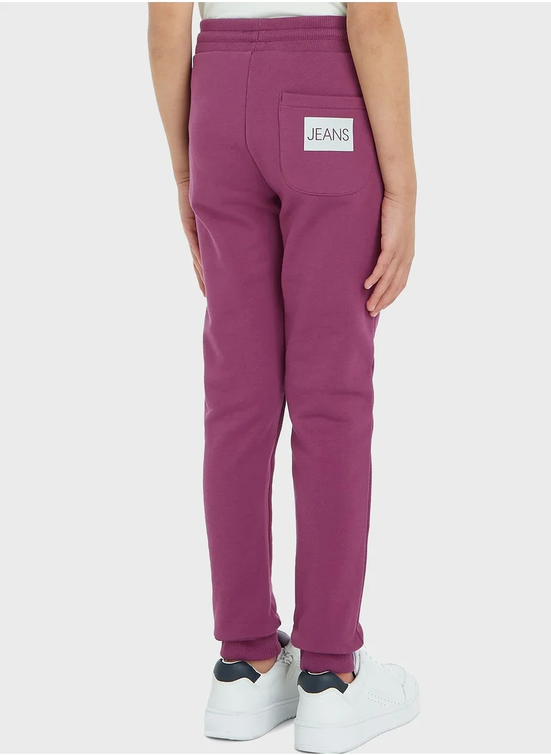 Calvin Klein Jeans Kids Logo Sweatpants