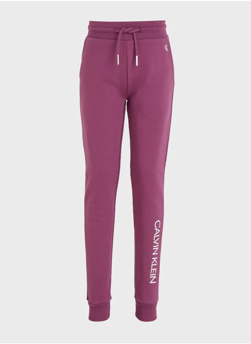 Calvin Klein Jeans Kids Logo Sweatpants