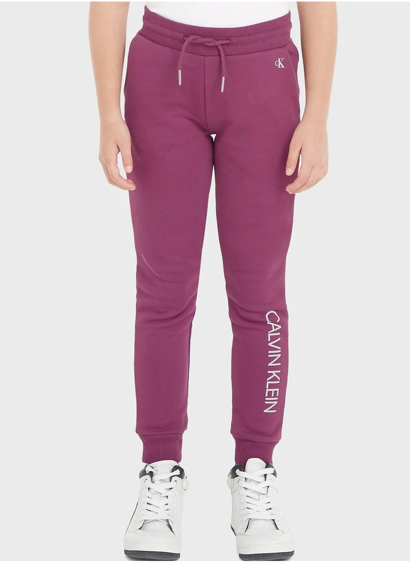 Calvin Klein Jeans Kids Logo Sweatpants