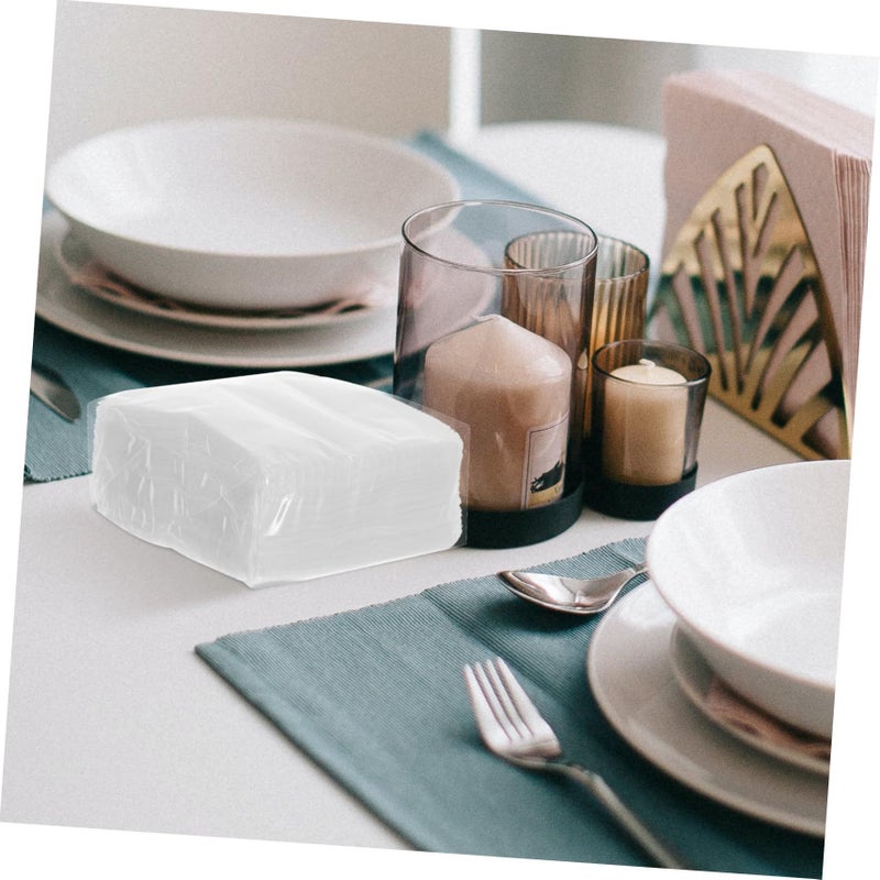 Thickened Disposable Paper Hand Towels 50pcs Soft Absorbent Virgin Wood Pulp - Image 5