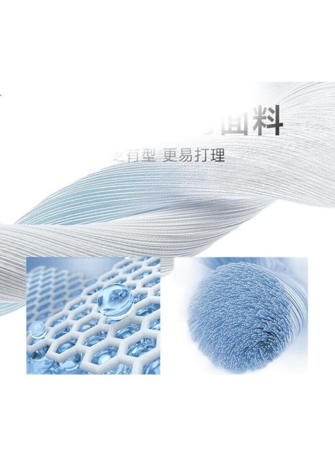 ROMON Comfort Stretch Men'S Casual Business Work Pants Formal Ice Silk Straight Anti-Wrinkle Suit Pants - Image 2