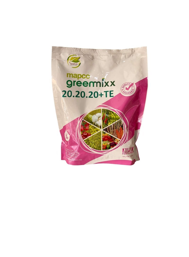 Mapco All Purpose Planting And Growing Food 20-20-20 npk fertilizer per KG | Made in UAE - Image 3