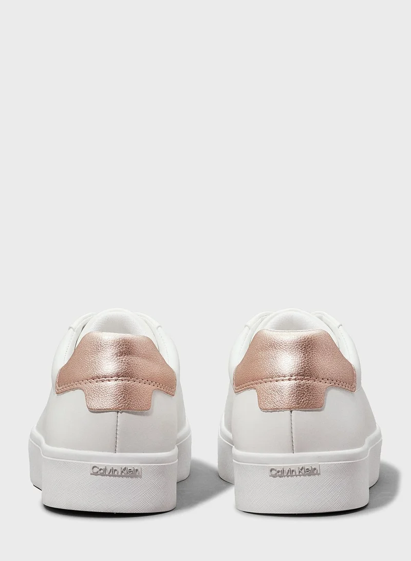 CALVIN KLEIN Lace Up Low Top Sneakers