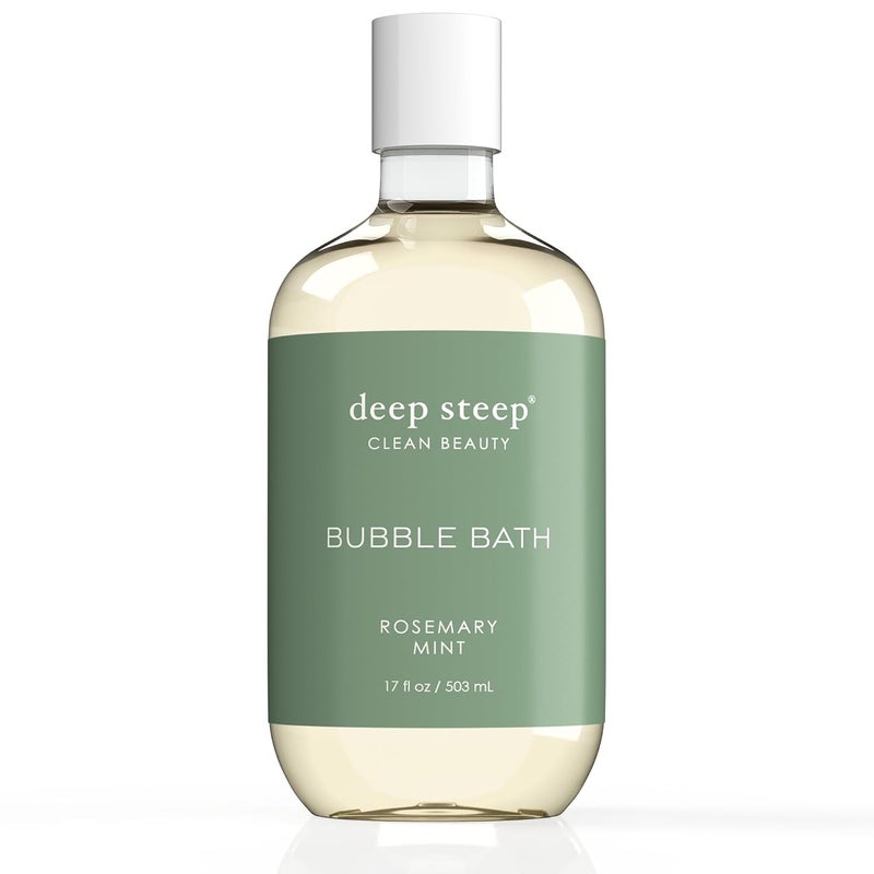 Deep Steep Bubble Bath 17oz Rosemary Mint