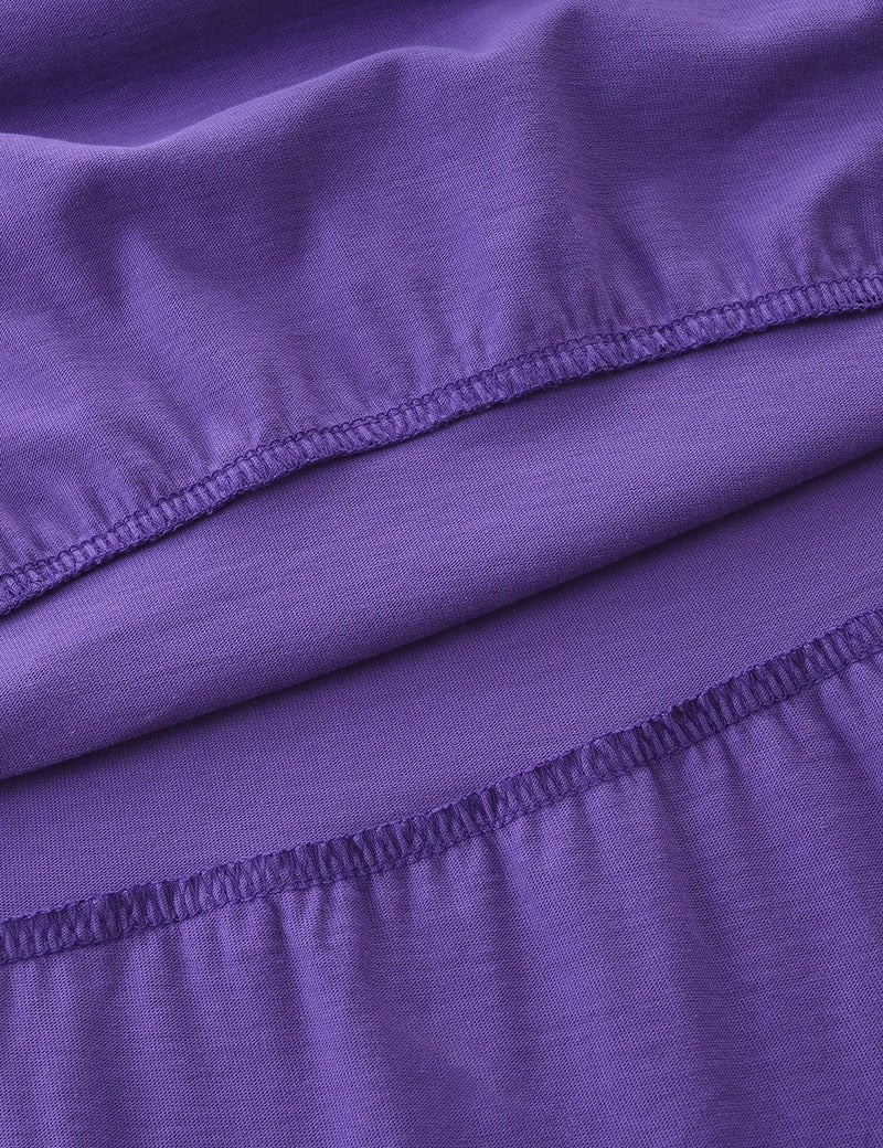 Bumeex Big Kids Tween Girl's Dress Long Sleeve Cotton Casual School Fall Spring Fashion A-Line Swing Twirly Dresses Outfits Clothing Clothes Vestido para NiÃ±a Purple 8-9 Years - Image 5