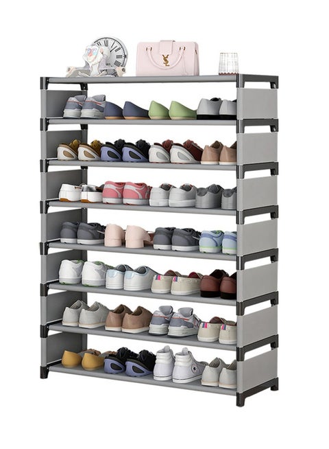 Multi-Function 8-Layer Practical Shoe Rack Reinforced Multi-Layer Assembly Storage Shoe Rack Large Capacity