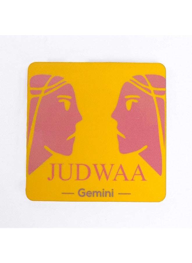 Inside Out Innovative Designs Quirky Gemini Coaster for Cups/Glasses - Image 1