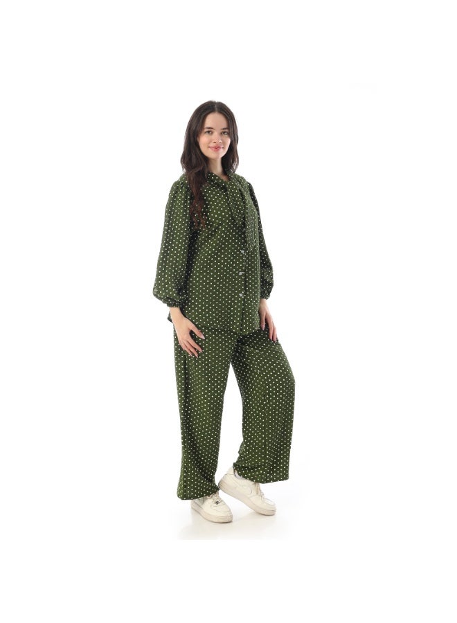 Women's Summer Suit Casual 2 Piece Outfit Lightweight Matching Set Soft Breathable Comfortable Fashion Lounge Wear Elegant Daily Wear Travel Vacation Office Street Style - Image 1