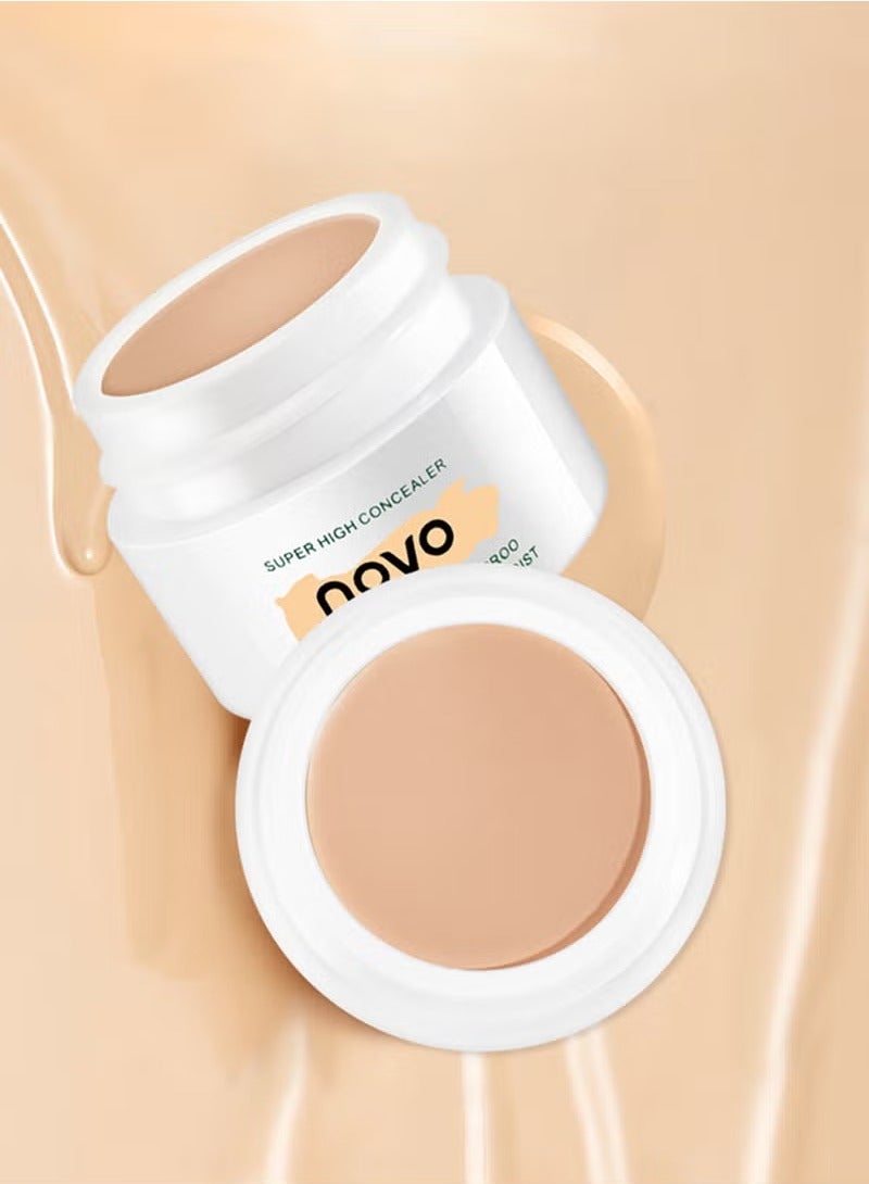 نوفو سوبر عالي الإخفاء، كامل التغطية غير التشحيم الإضاءة تحت إخفاء العين، خفيف الوزن طويل الأمد الترطيب أخف للمرأة، إنشاء طبيعي، نظيف 3D المظهر 12 ج - Image 3
