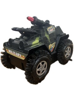 General Tumbling Tank Toy Car 360 Rolling Battery black  - Image 2